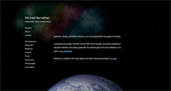 Desktop Screenshot of barnathan.name