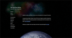 Desktop Screenshot of michael.barnathan.name